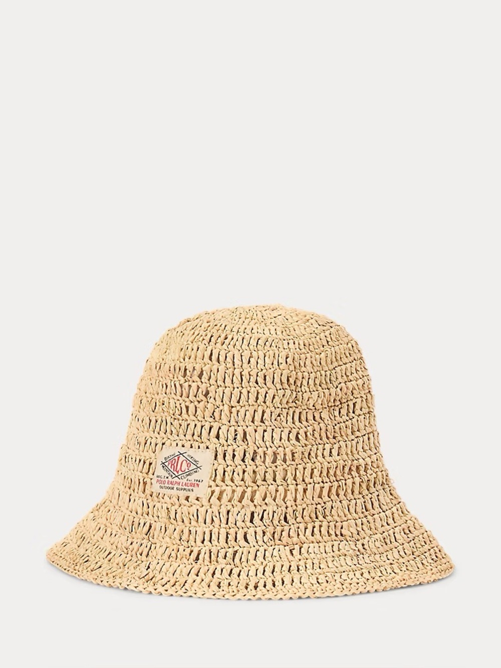 Polo Ralph Lauren Raffia Bucket Hat